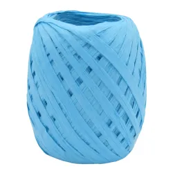 Raffia Ribbon; Blue